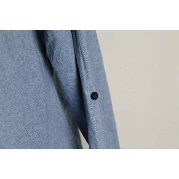 NEW Buffalo David Bitton Chambray Shirt BOYS XL - Picture 3 of 6